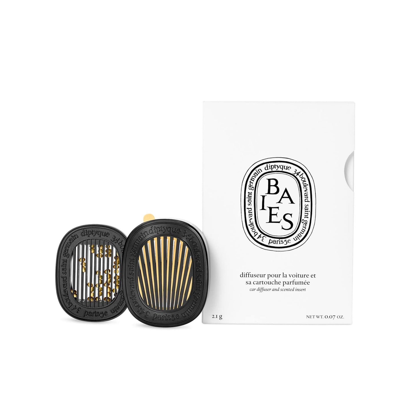 Diptyque Baies Car Fragrance Diffuser & Refill Insert Set